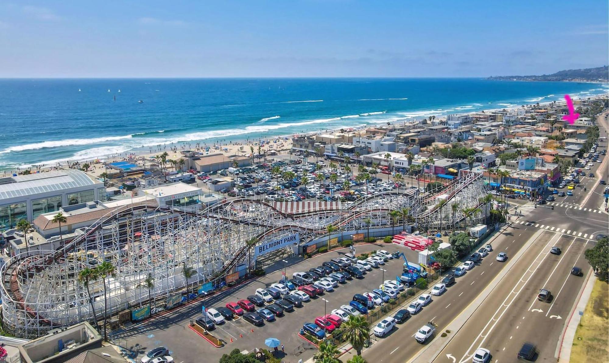 Luna Azul, Cozy Condo Only Steps To Mission Beach! Free Internet San Diego Buitenkant foto